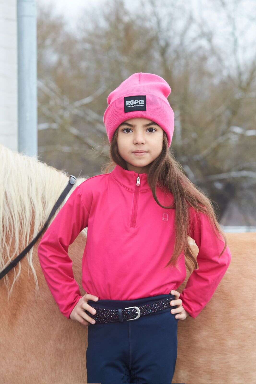 Equipage Kolyma long sleeve riding shirt for kids