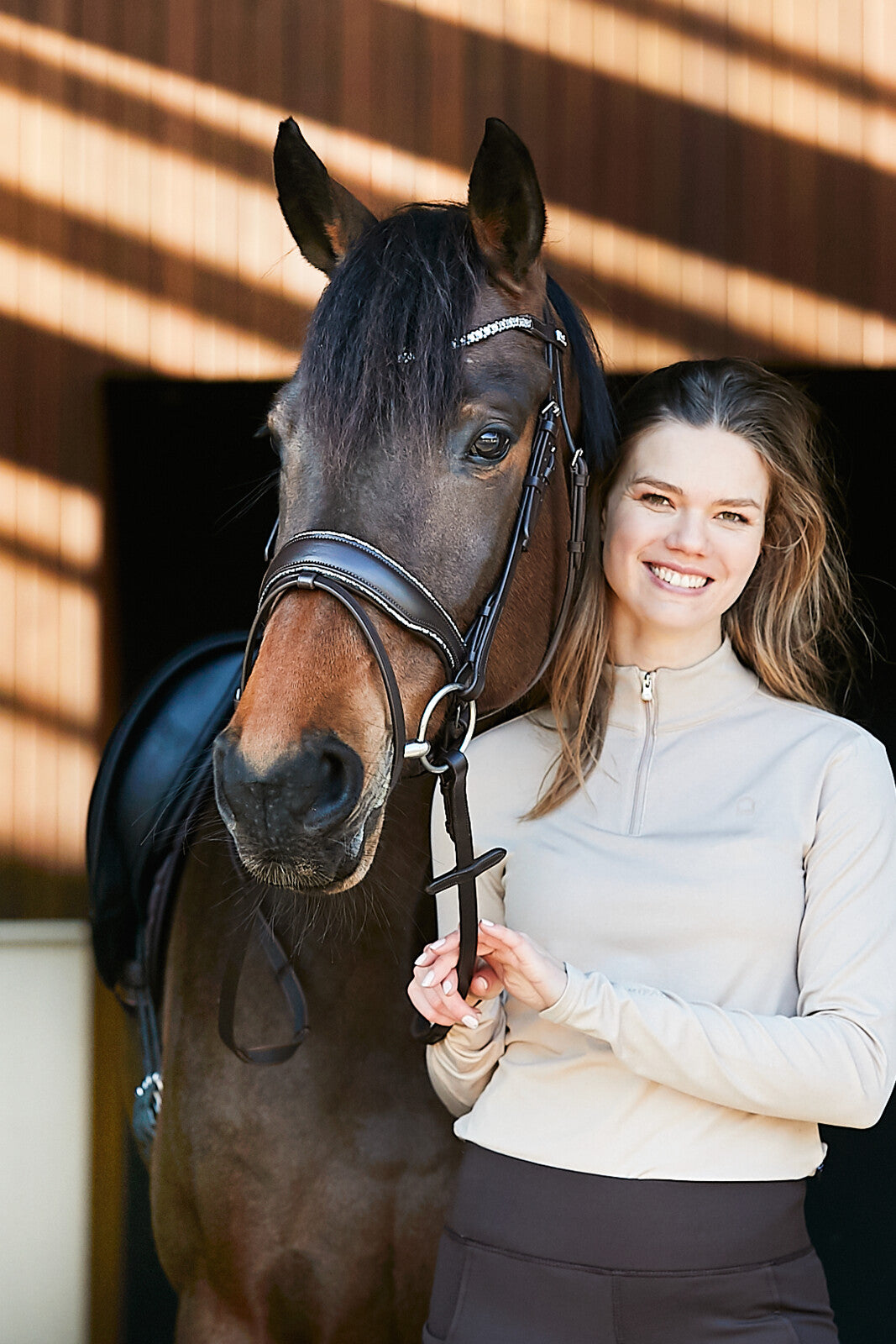 Equipage Kolyma long sleeve riding blouse