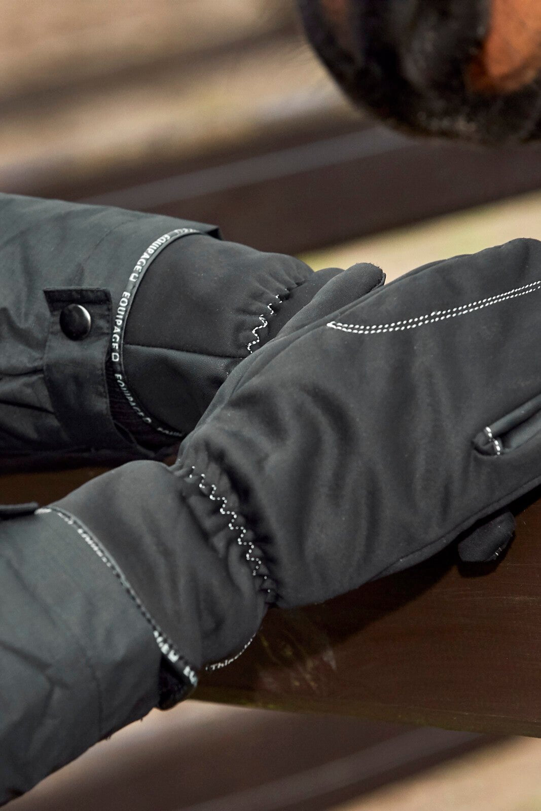 Equipage Colt three - finger mitten - Unamari