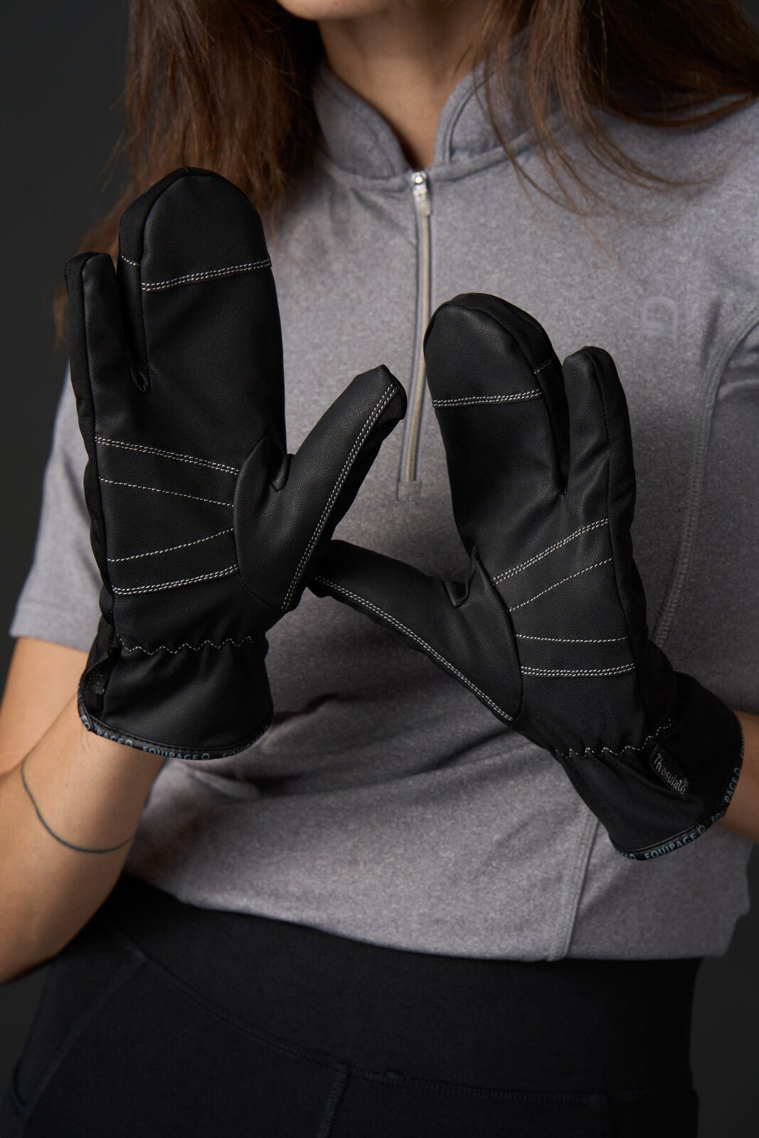 Equipage Colt three - finger mitten - Unamari