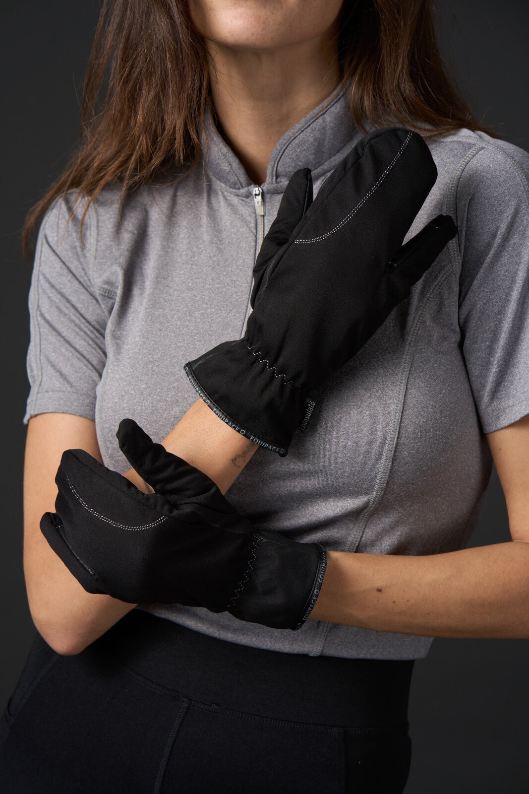 Equipage Colt three - finger mitten - Unamari