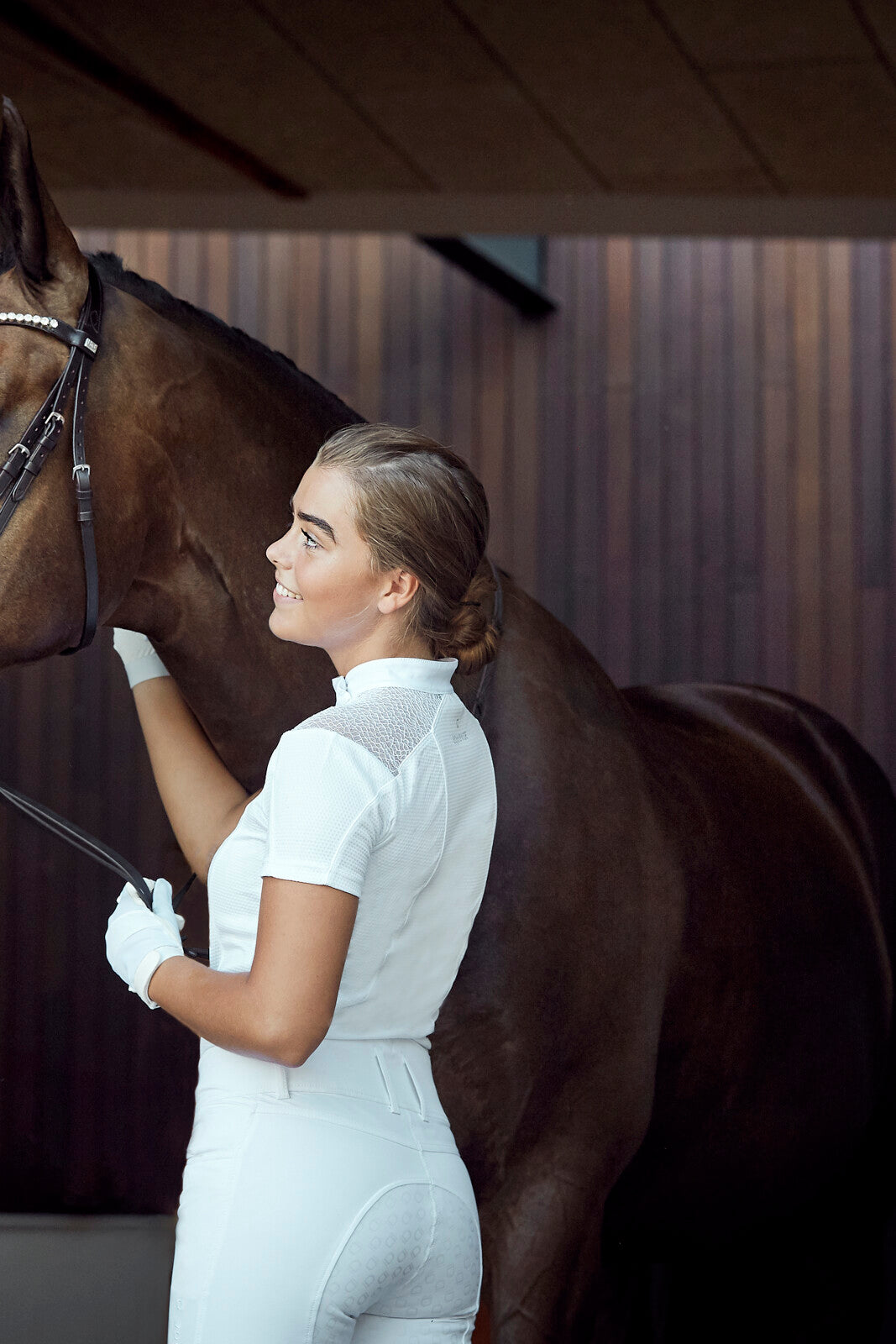 Equipage Fleur kortærmet bluse