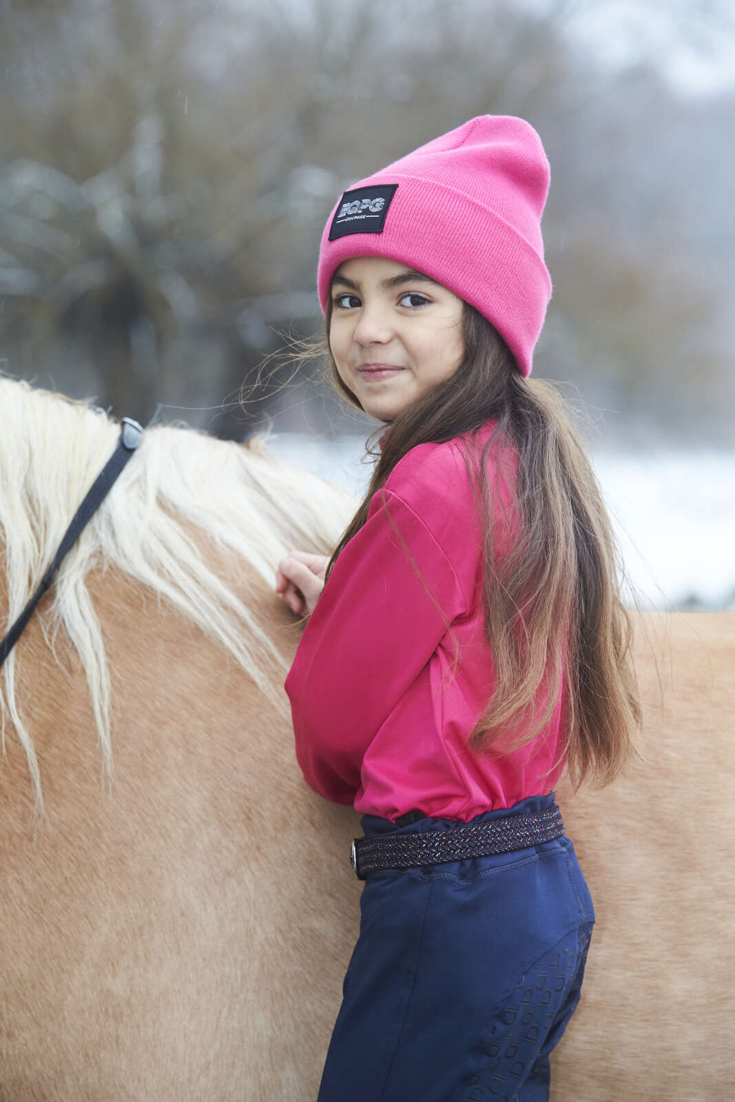 Equipage KIDS Dai riding tights fullgrip