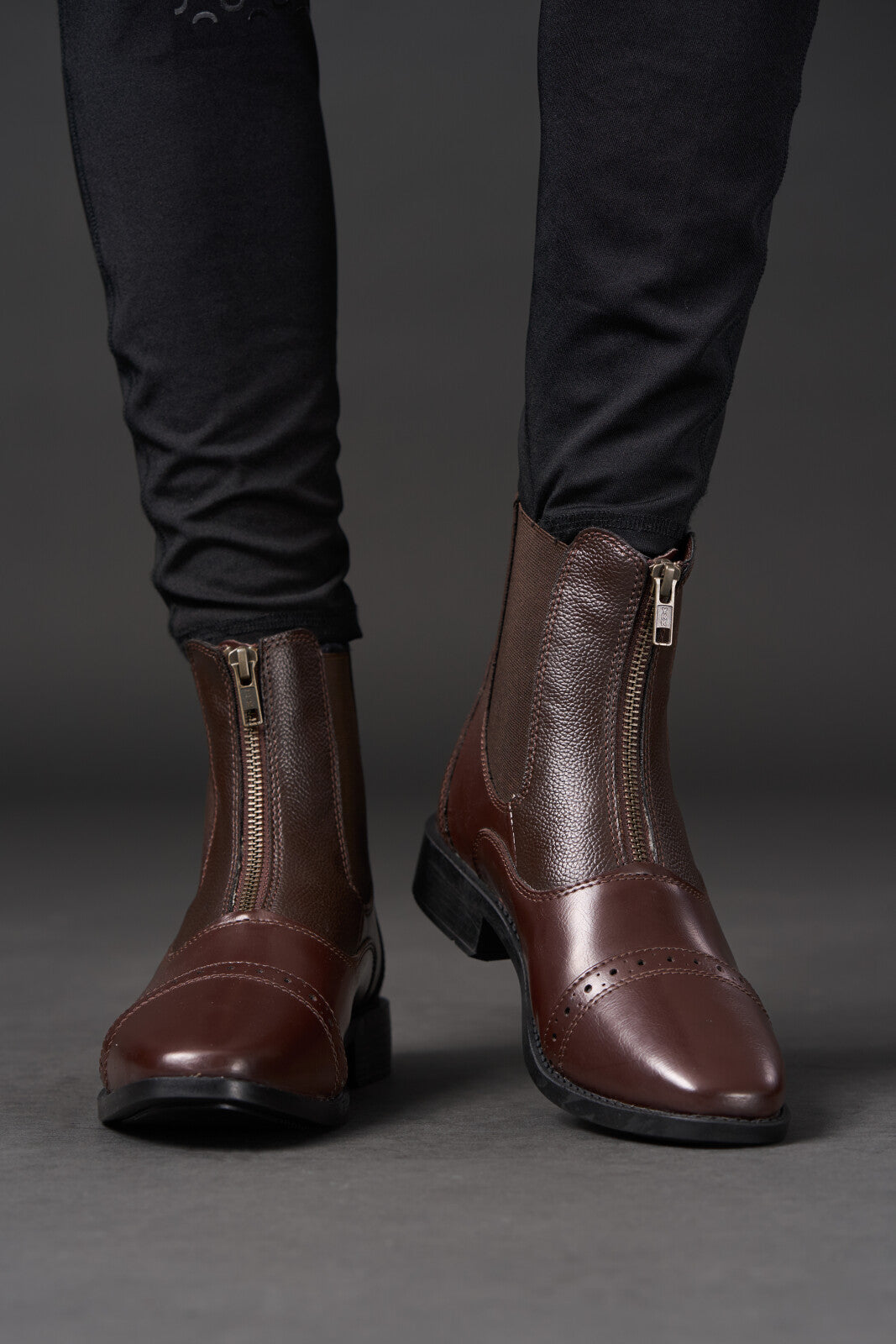 Equipage Farrow jodhpur boot, vegan leather