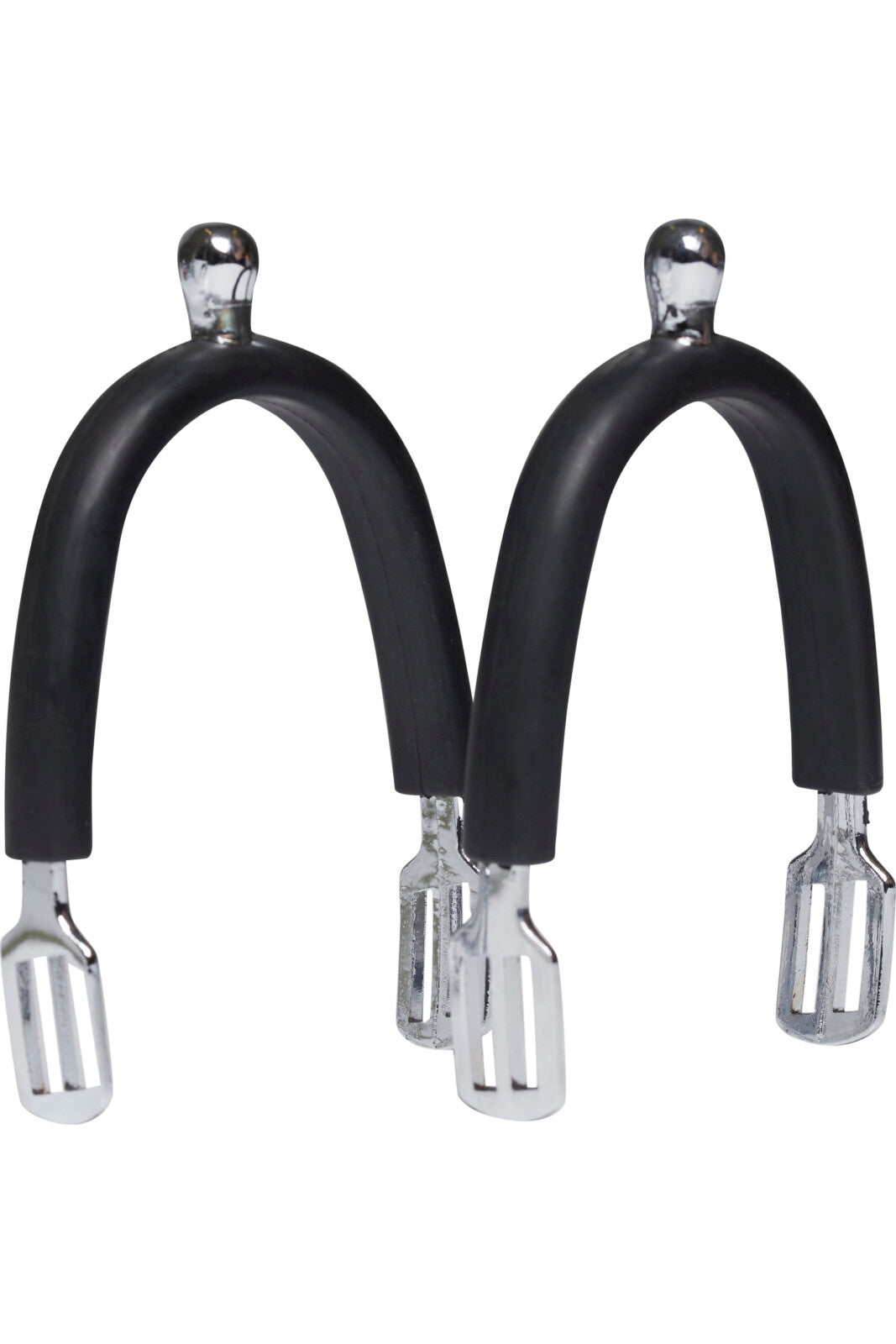 Equipage Sporer med gummibelægning incl. sporeremme - Børnemodel