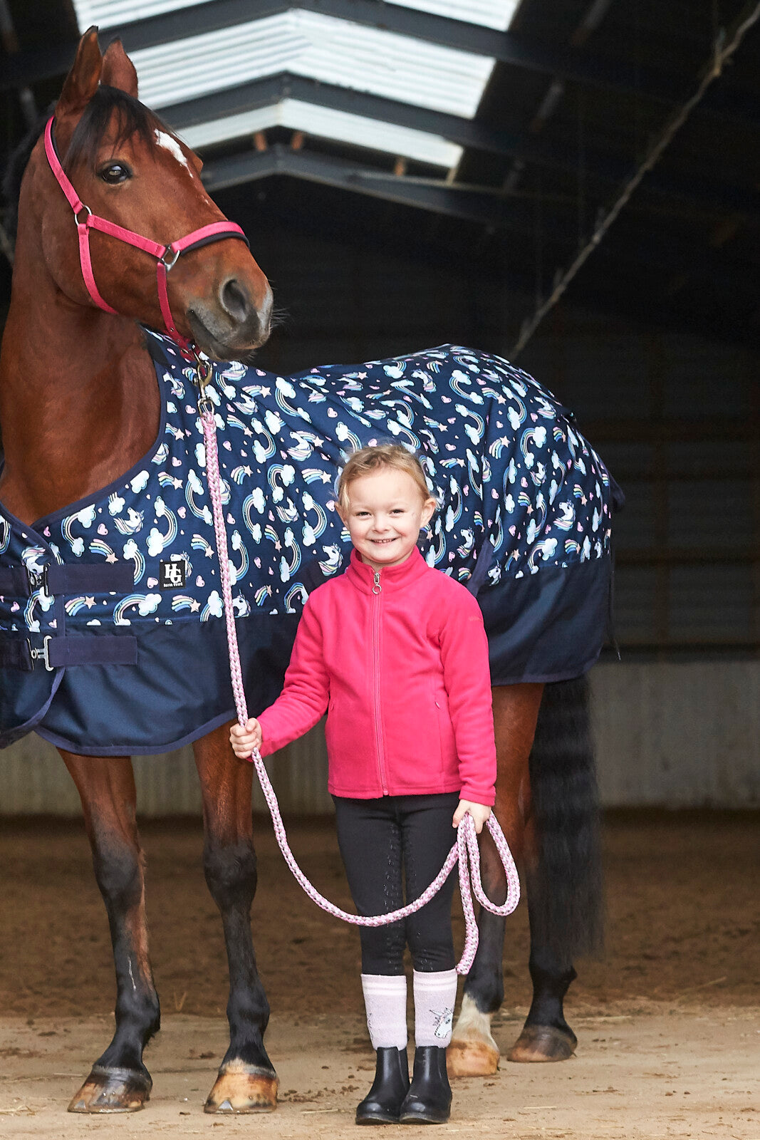 Equipage Gilly riding fleece cardigan for kids