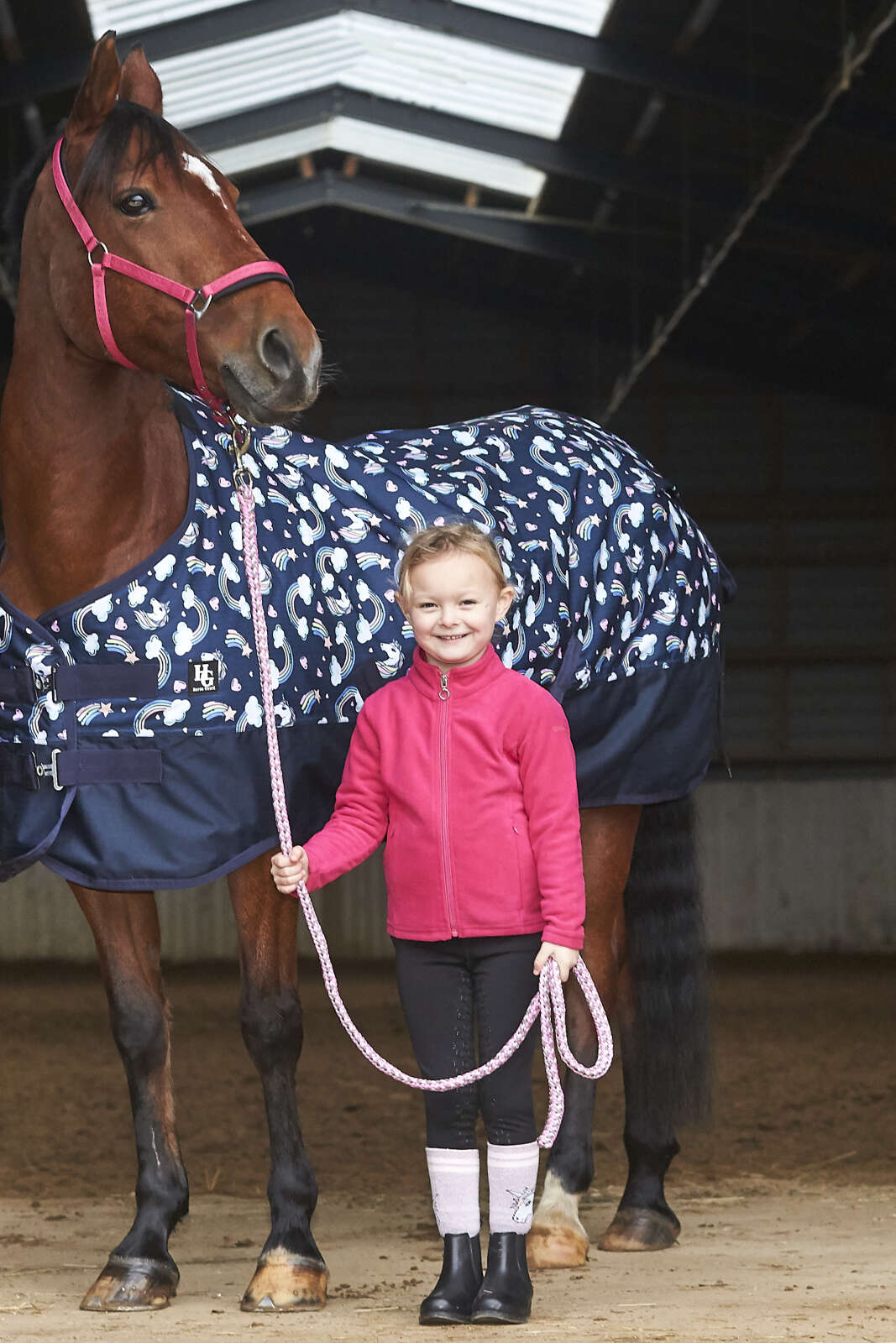 Equipage Gilly Kinder Fleecejacke zum Reiten