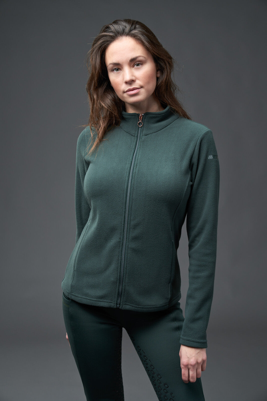 Equipage Gilly riding fleece cardigan