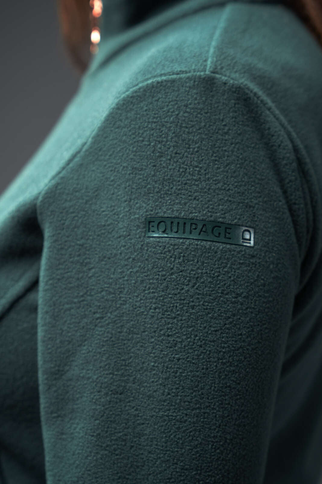 Equipage Gilly riding fleece cardigan