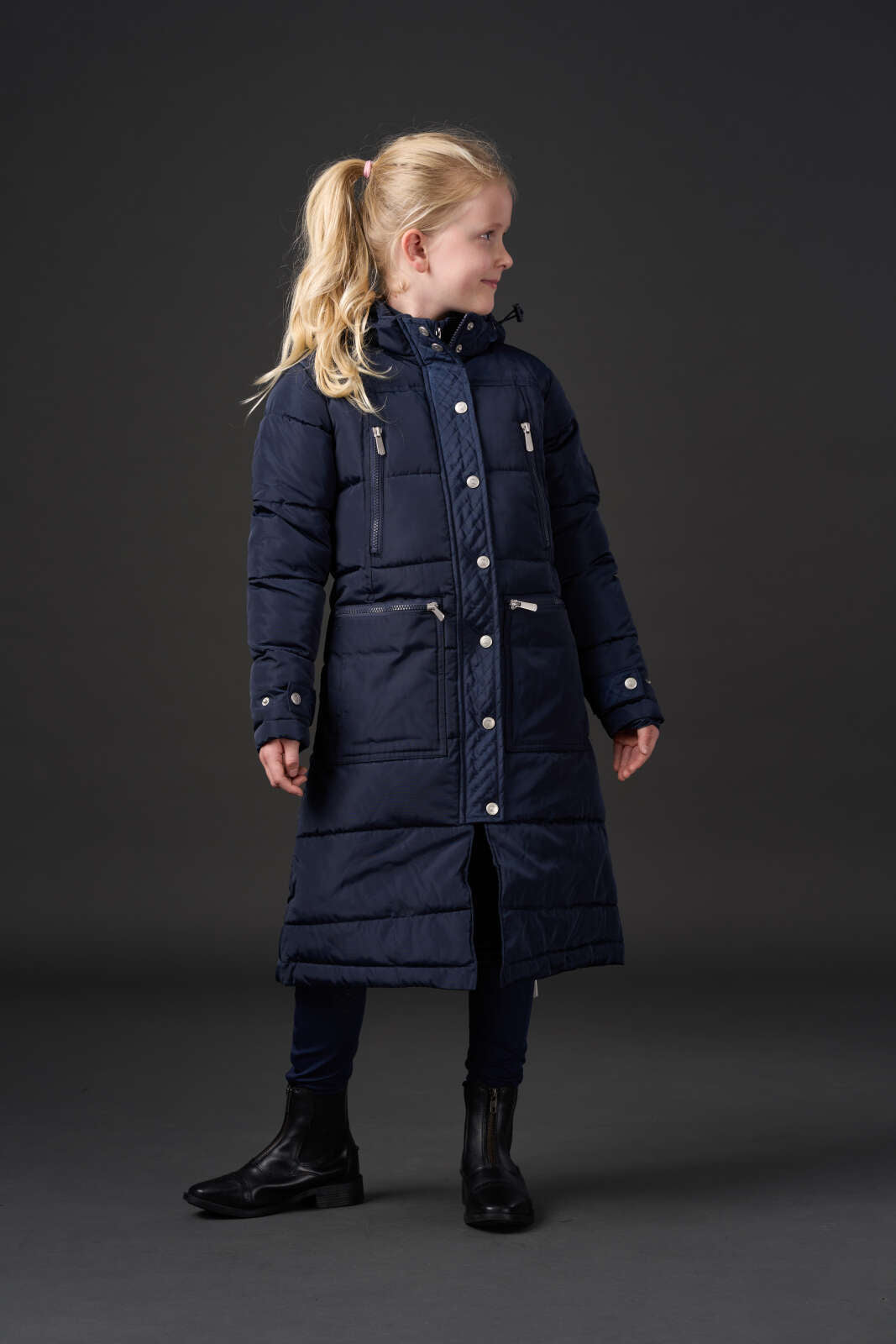 Equipage Candice lang ridejakke for barn