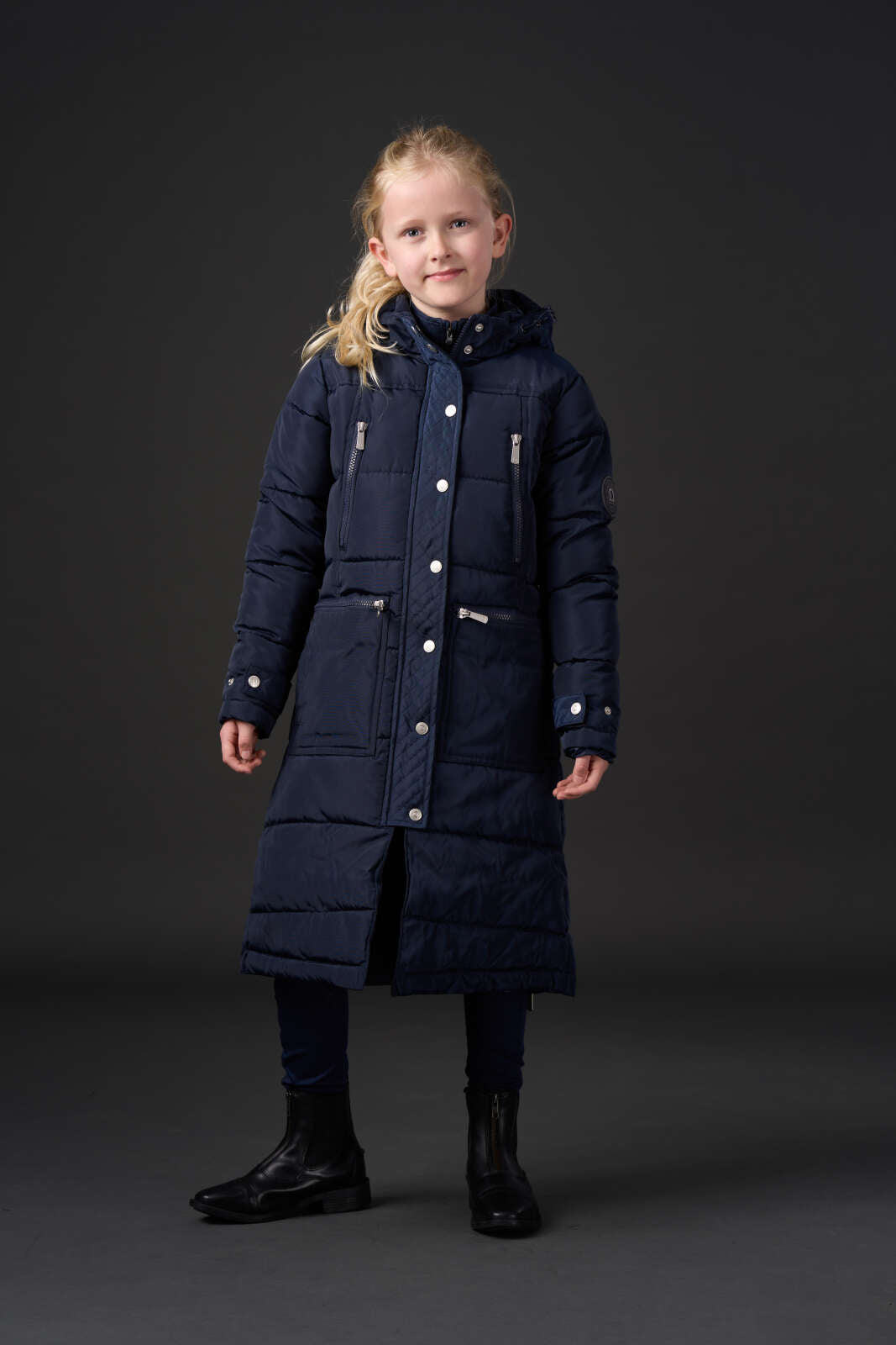 Equipage Candice lang ridejakke for barn