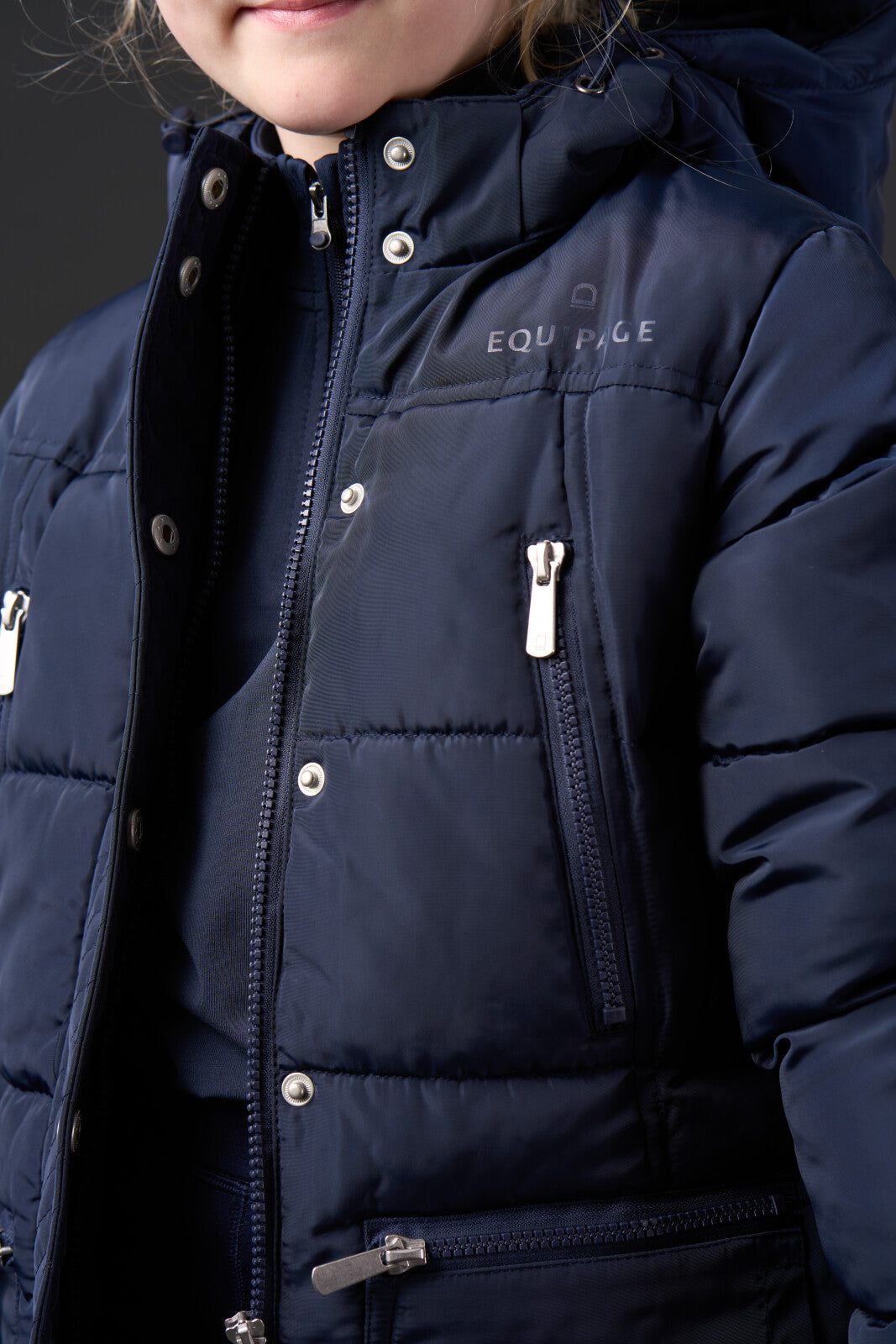 Equipage Candice lang ridejakke til børn