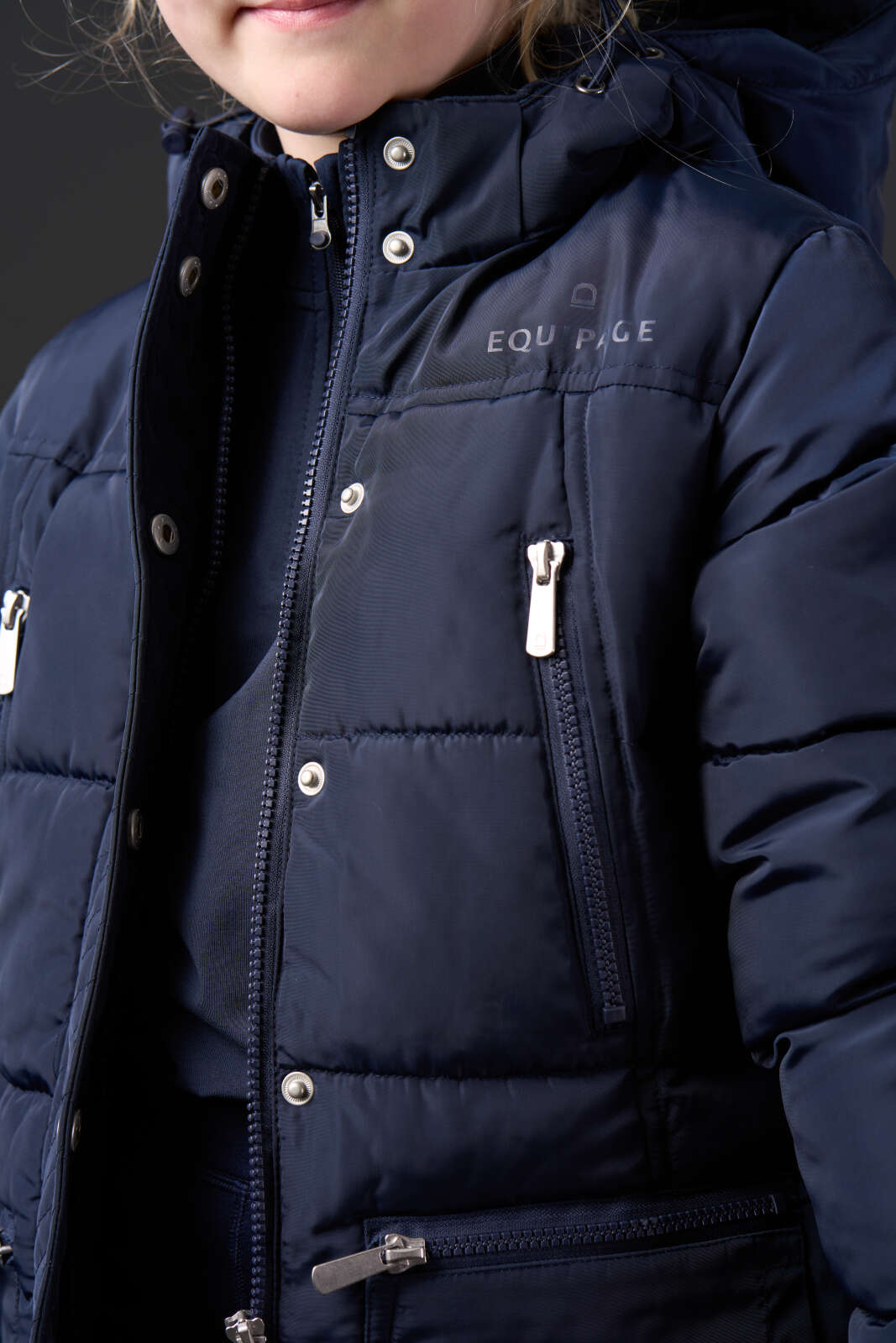 Equipage Candice lange Reitjacke für Kinder