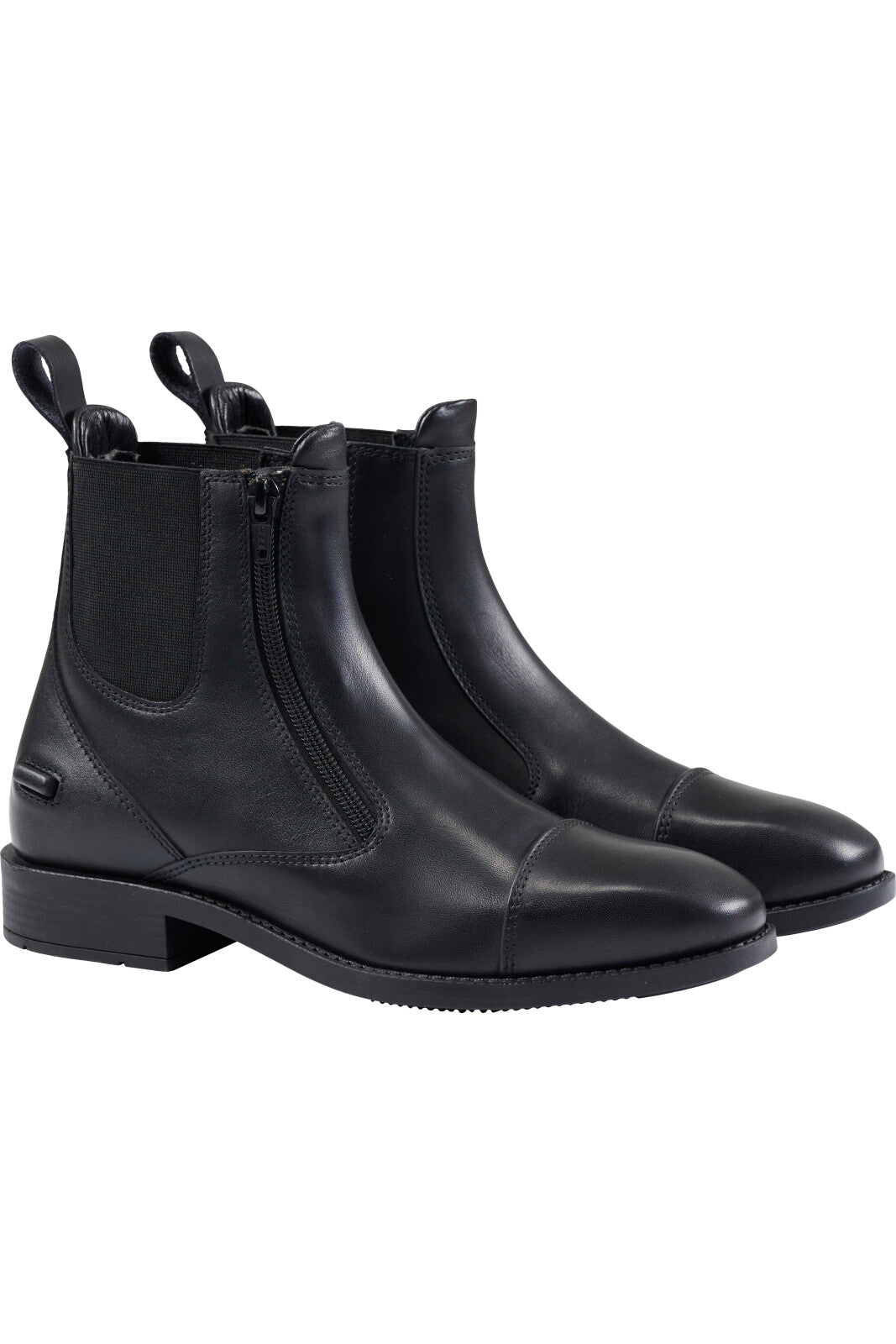 Equipage Hudson jodphur-stövel med dragkedja i sidan