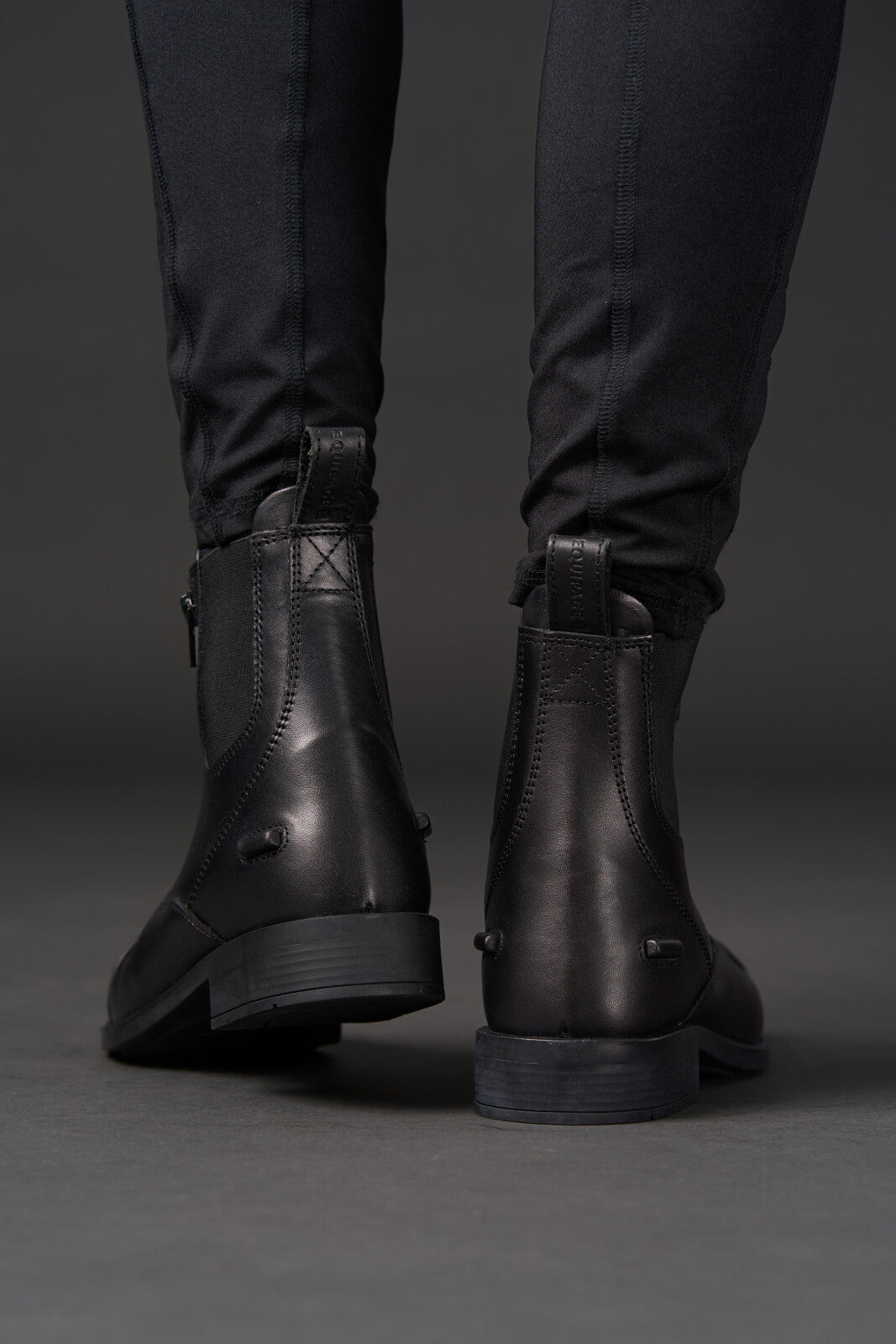 Equipage Hudson jodphur-stövel med dragkedja i sidan