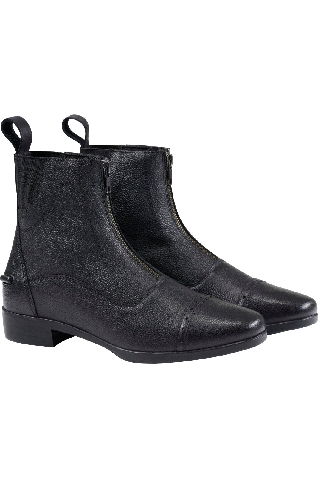 Equipage Hurley jodphur känga med dragkedja fram