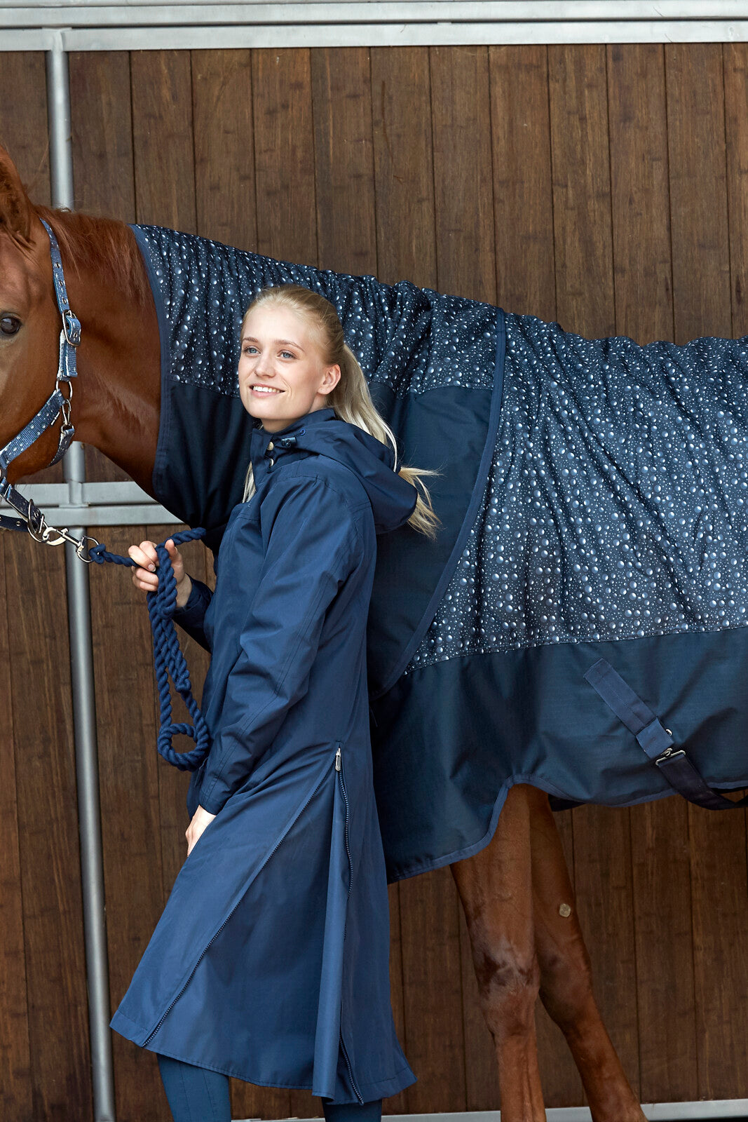 Equipage Heaven long riding rain coat