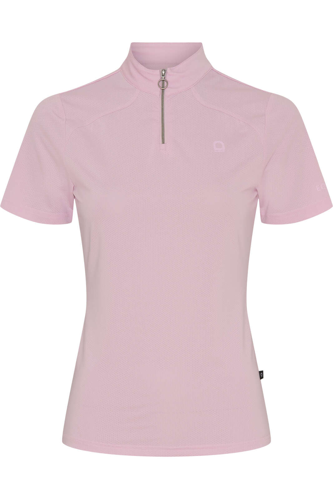 Equipage Hasty kortærmet ridebluse med half-zip