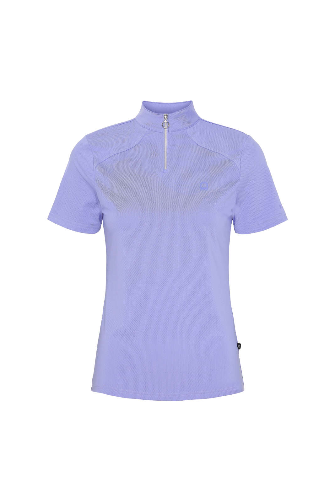Equipage Hasty kortærmet ridebluse med half-zip