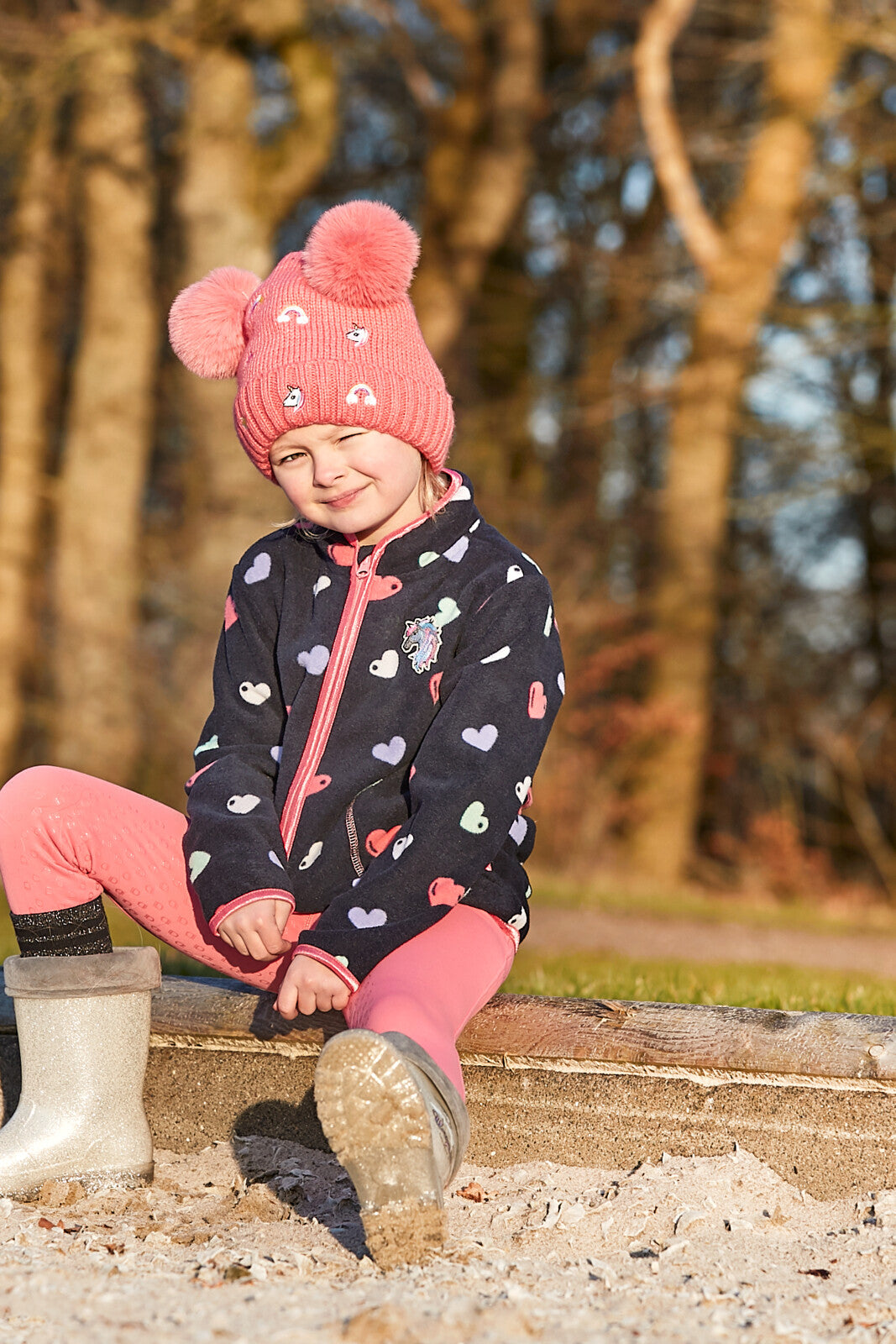 Equipage KIDS Hannah zip fleece