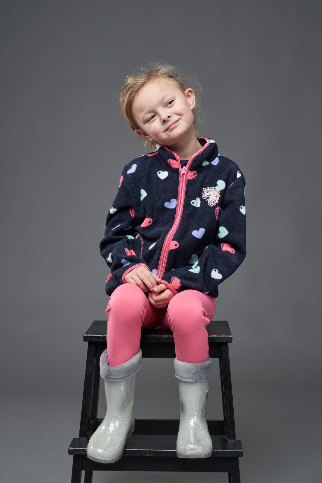 Equipage KIDS Hannah zip fleece