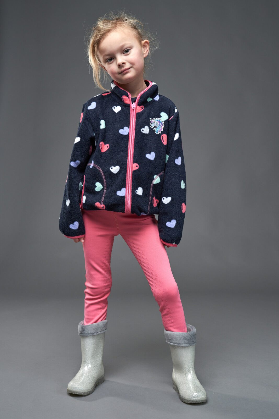 Equipage KIDS Hannah zip fleece