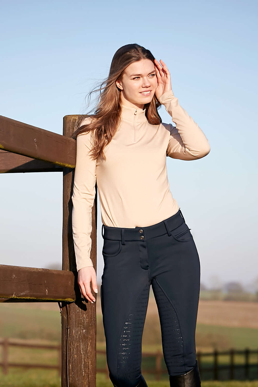 Equipage Janet Softshell Reithose Vollbesatz