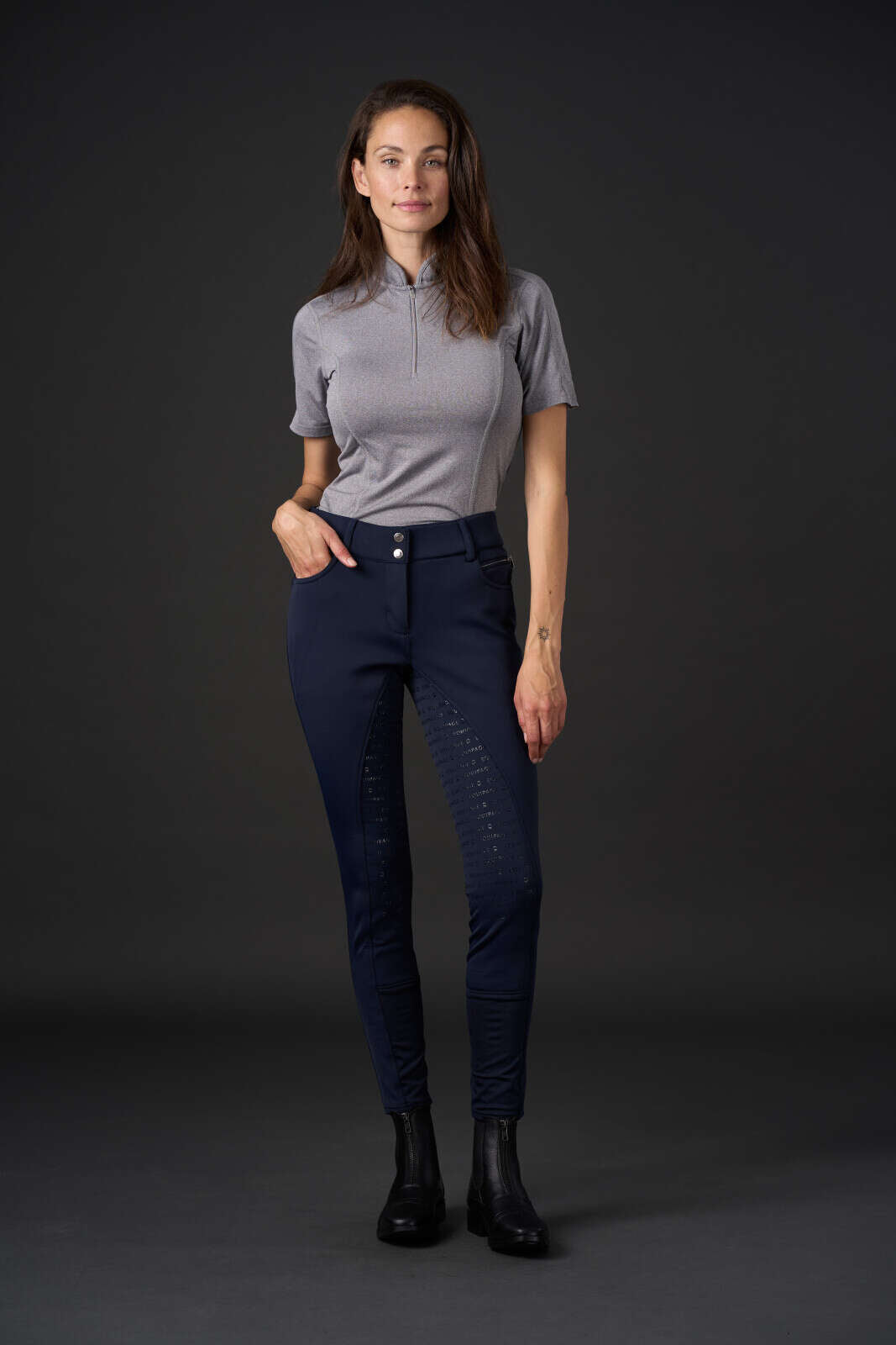 Equipage Janet Softshell Reithose Vollbesatz