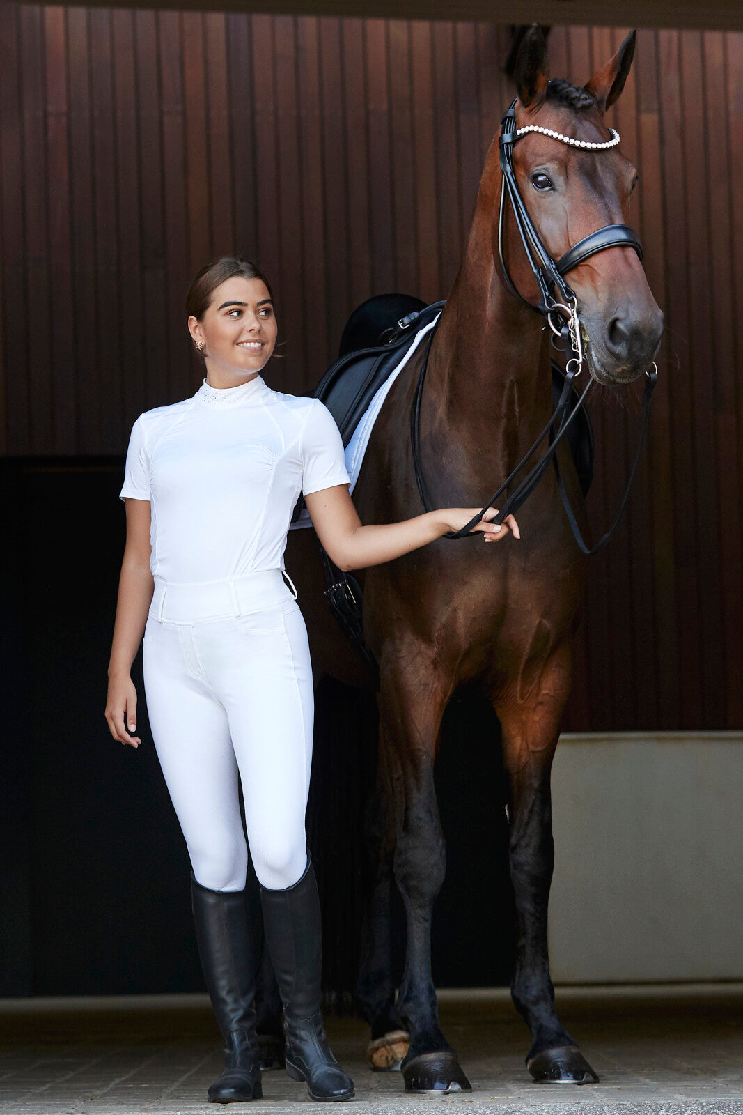 Equipage Kalea riding tights with full grip