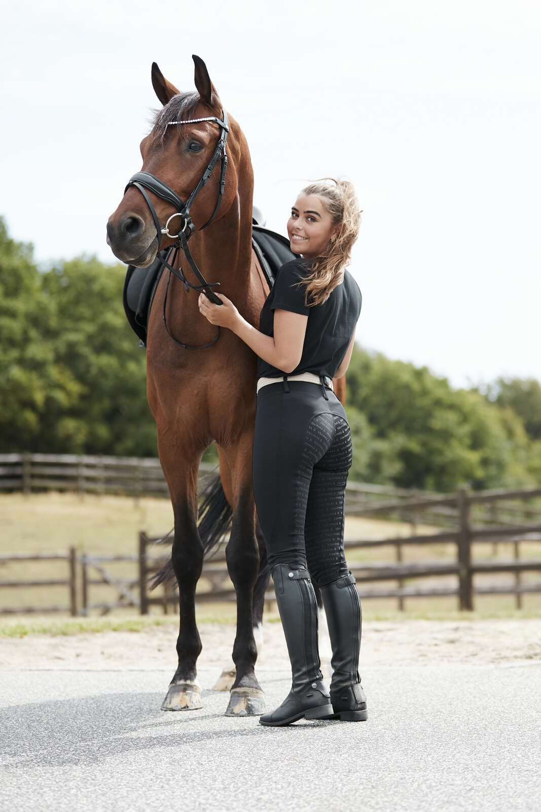 Equipage Kendra-ridetights med fullgrip
