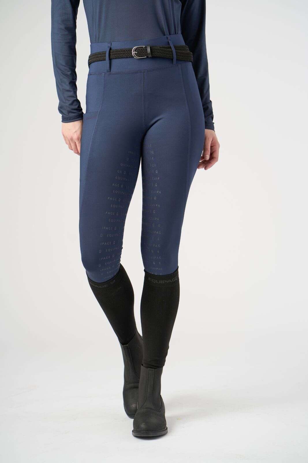 Equipage Kalea ridtights med fullgrip för barn