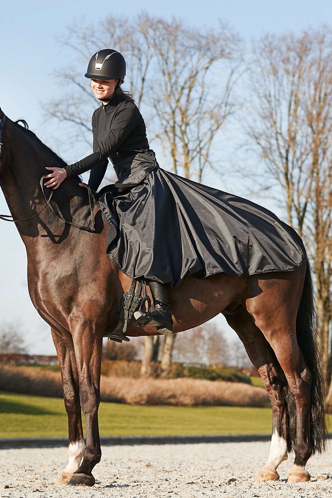 Equipage Laurie winter riding skirt