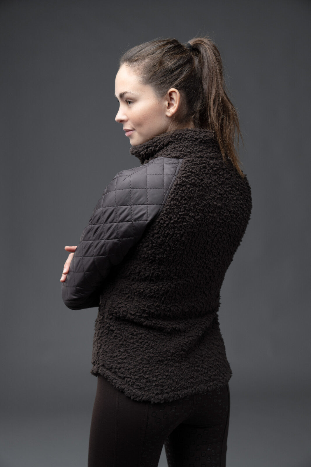 Equipage Lola mix zip jacket