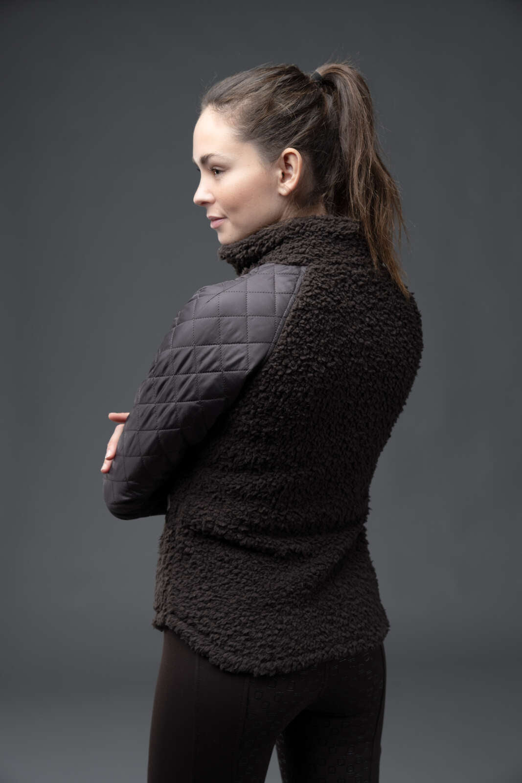 Equipage Lola mix zip jacket