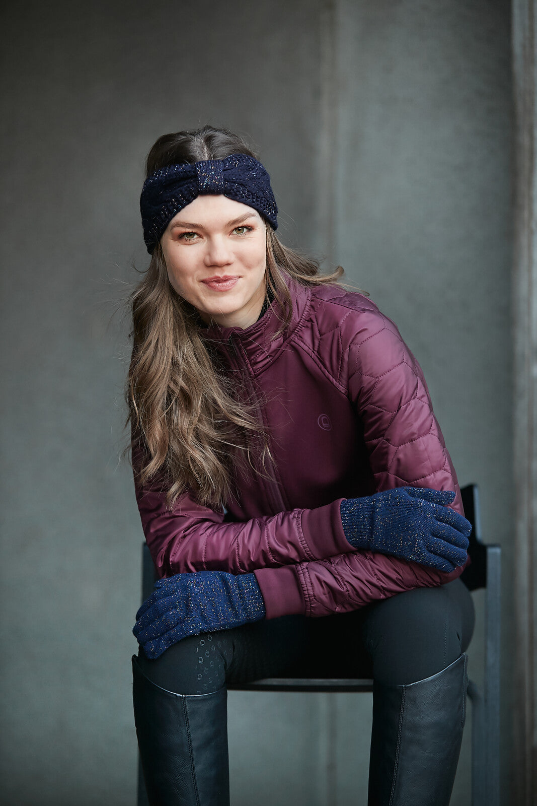 Equipage Luna Glitter Handschuhe