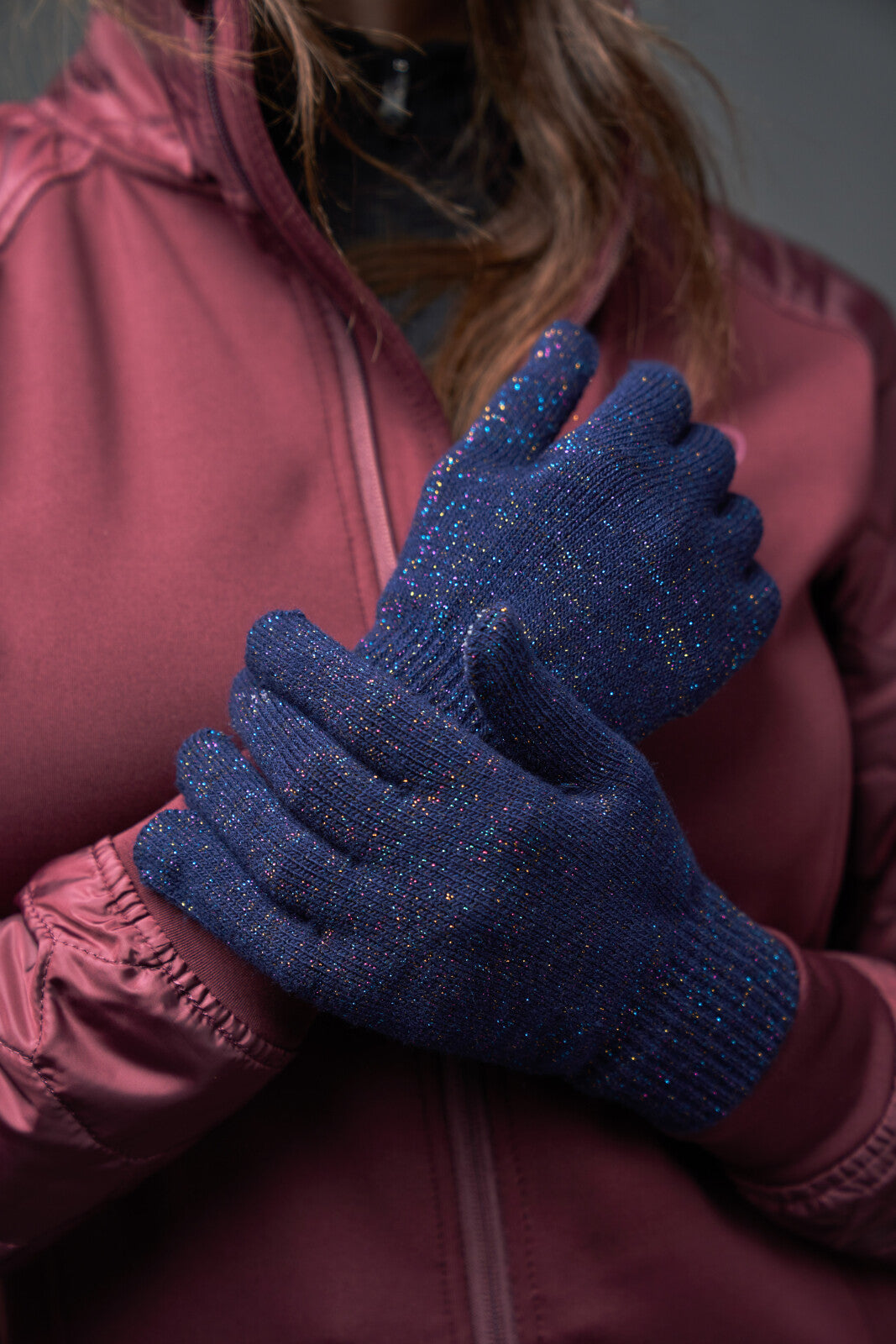 Equipage Luna Glitter Handschuhe