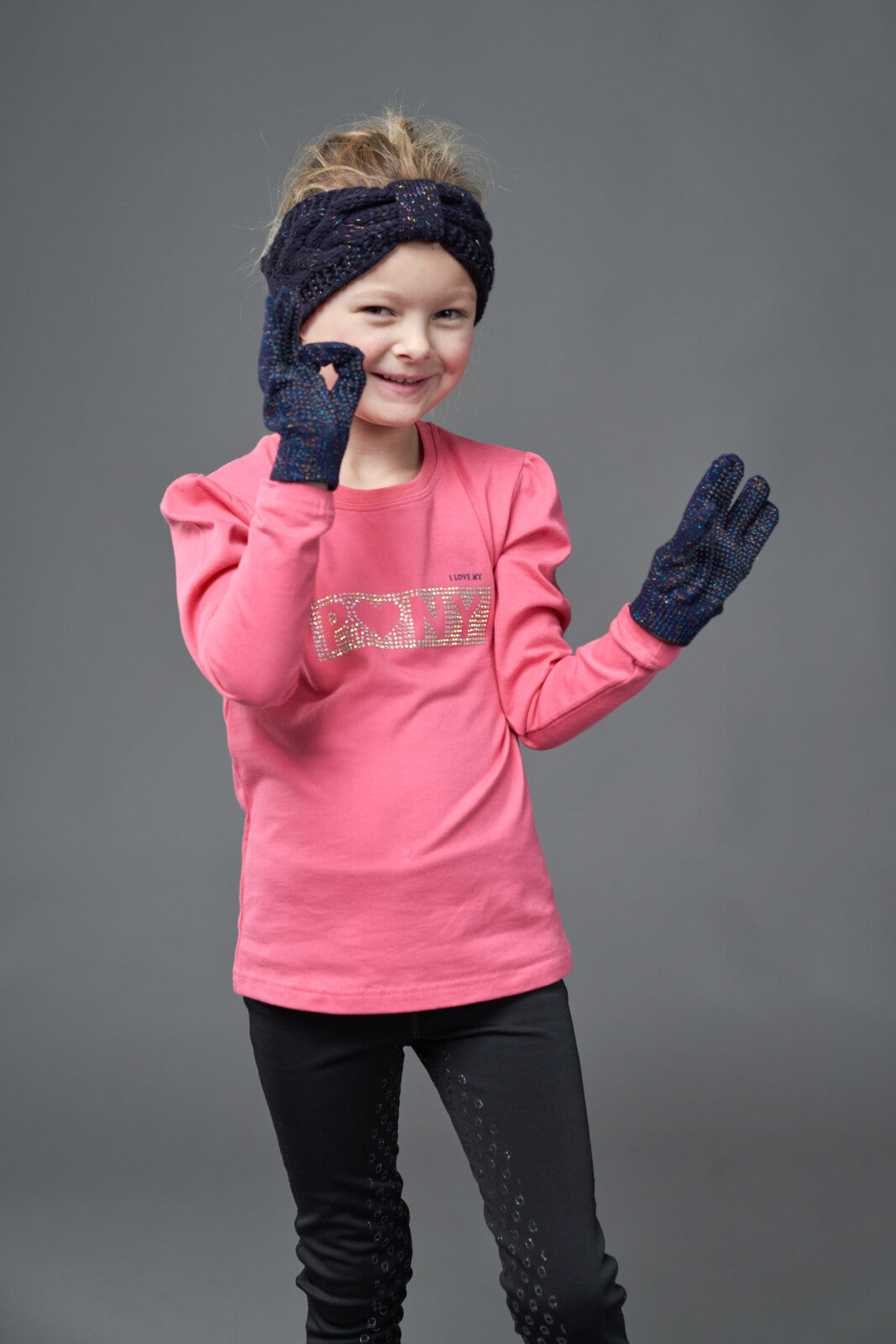 Equipage Luna Glitter Handschuhe