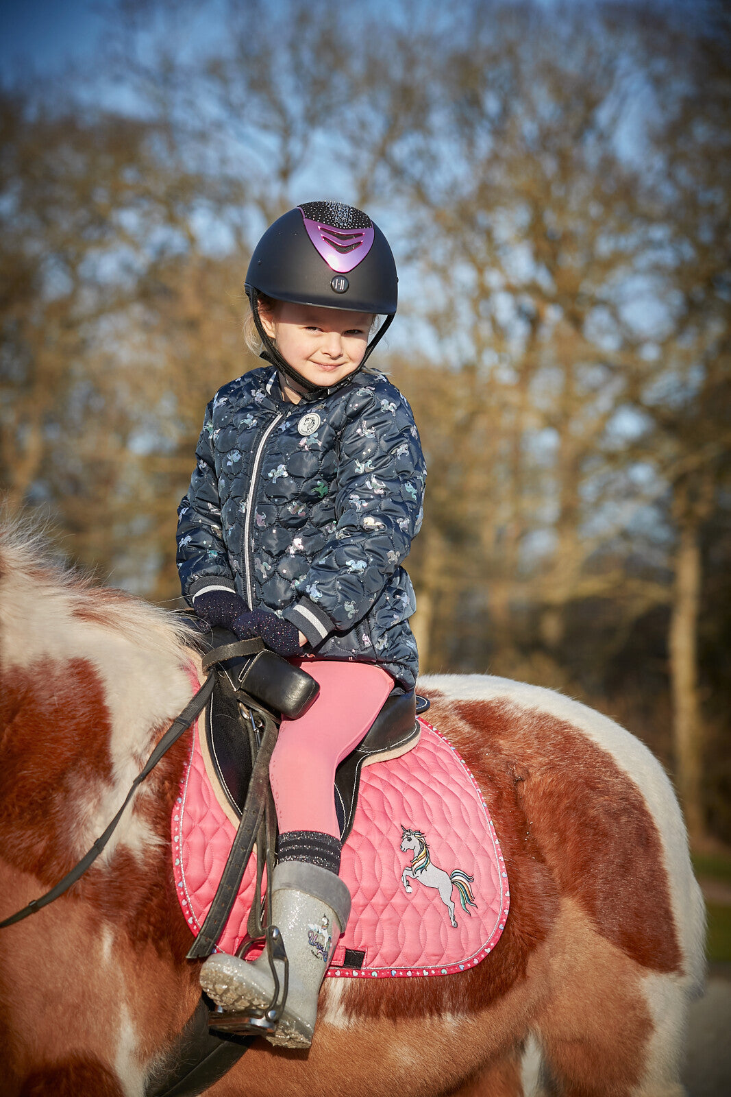 Equipage Light glitter wellies for kids