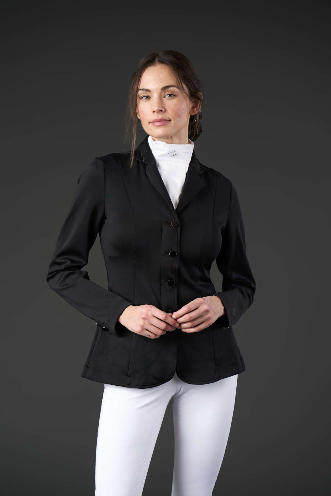 Equipage Monroe show jacket with rhinestone details