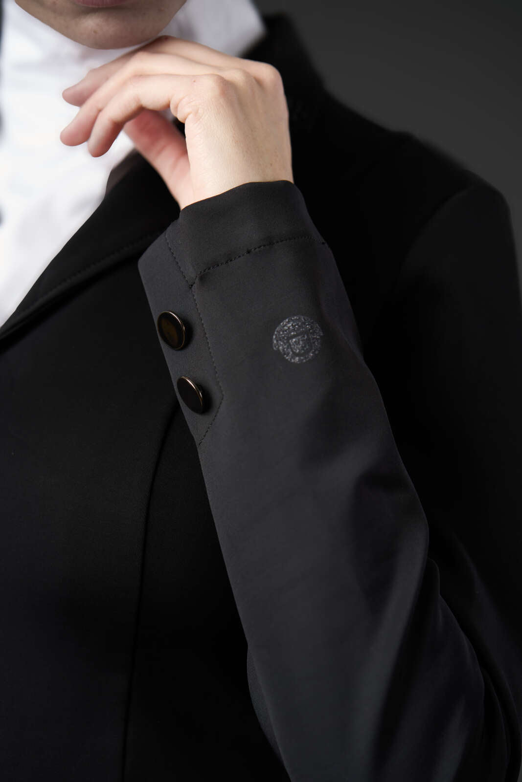 Equipage Monroe show jacket with rhinestone details