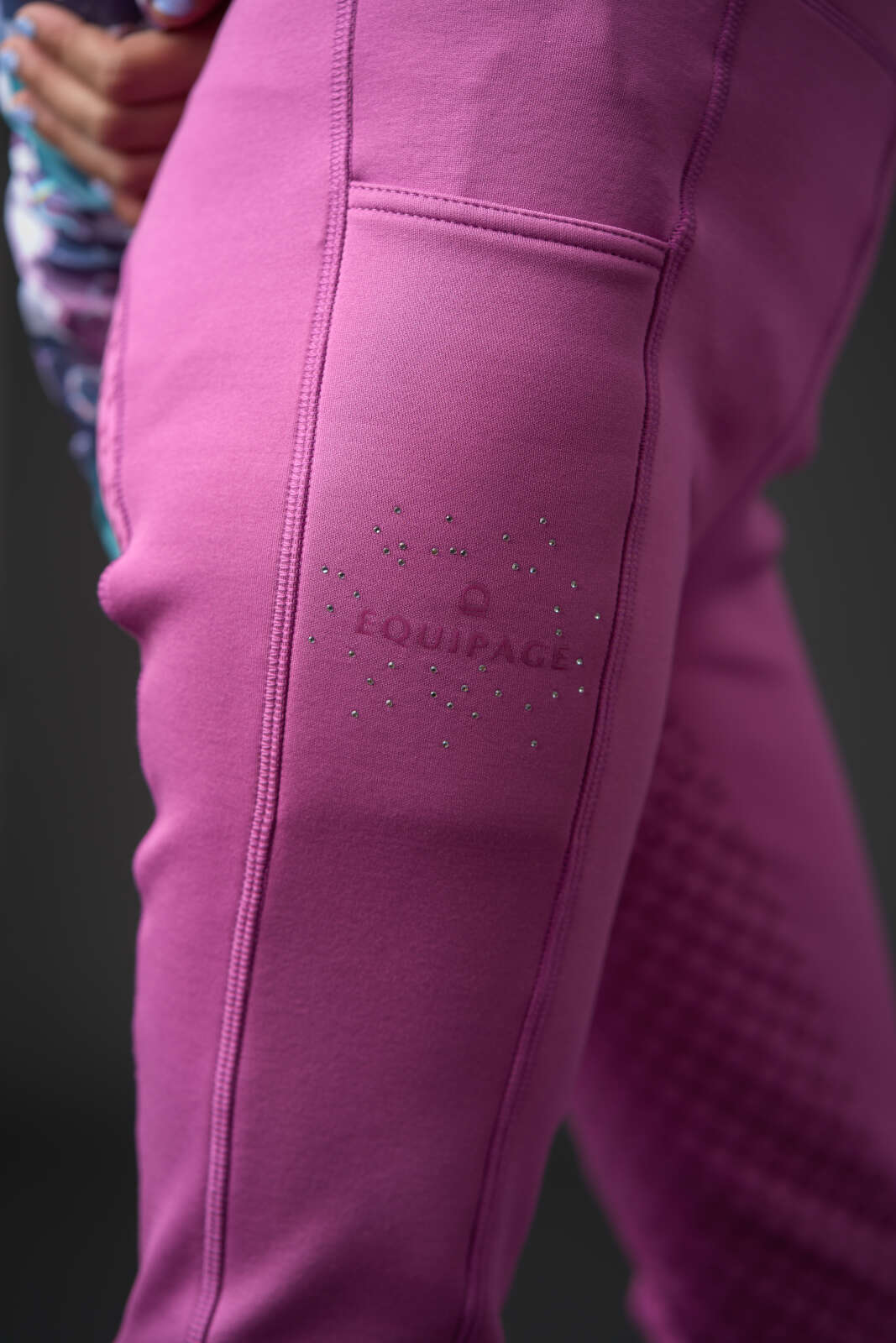 Equipage Sophia vinterridtights för barn, fullgrip