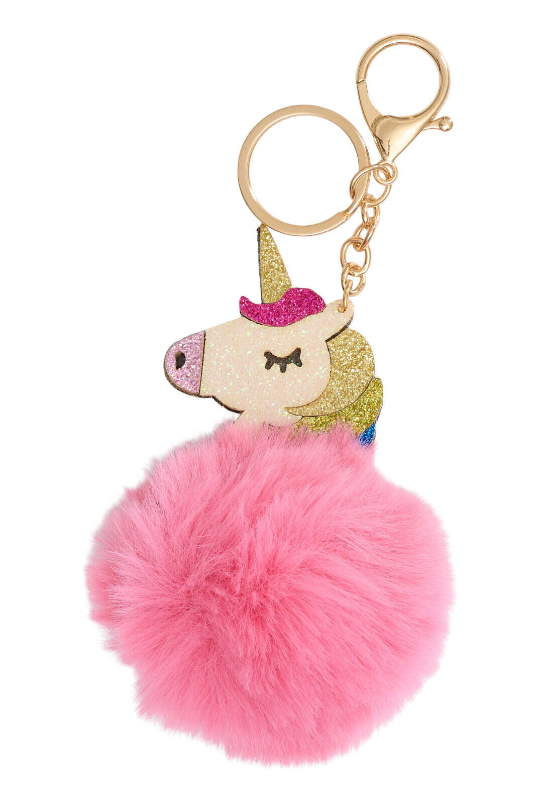Equipage Unicorn Nøglering m/pels