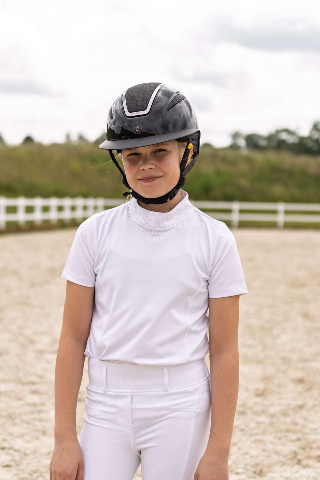 Equipage Tessa kortærmet stævnebluse til børn