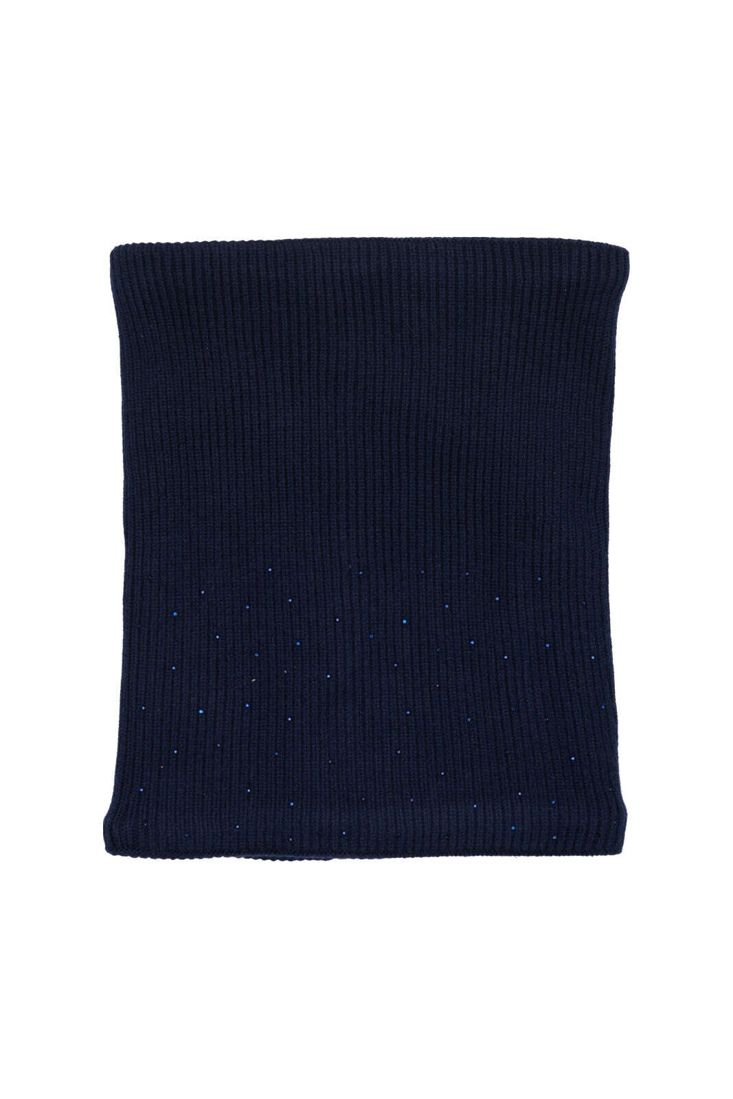 Equipage Vainy knitted neck tube with rhinestones