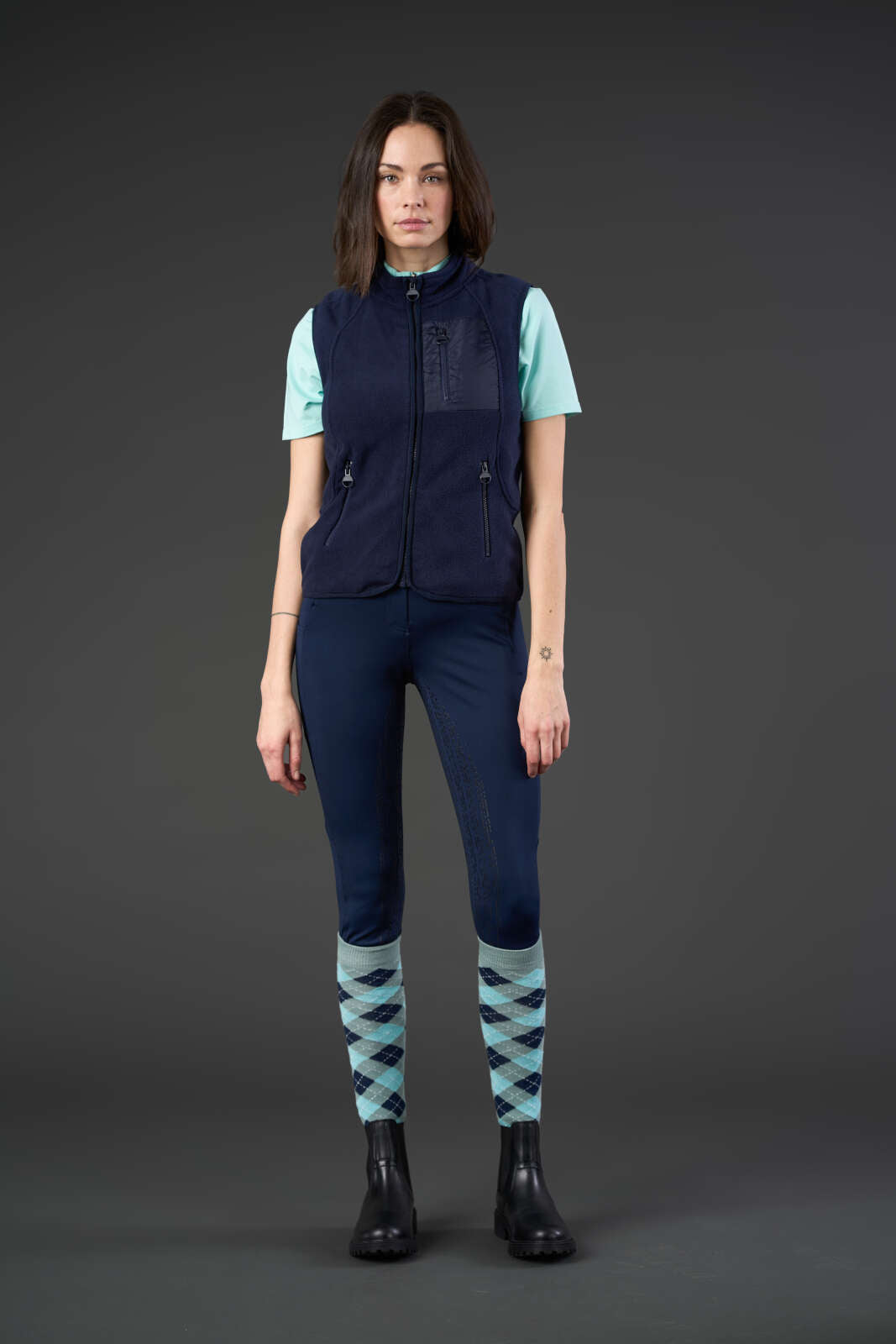 Equipage Aria Fleece Riding Vest