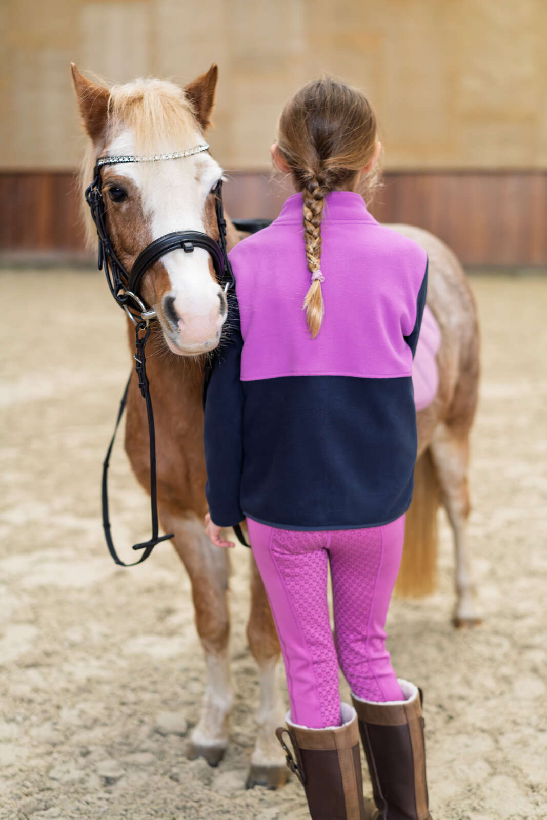 Equipage Allison fleece jacket for kids