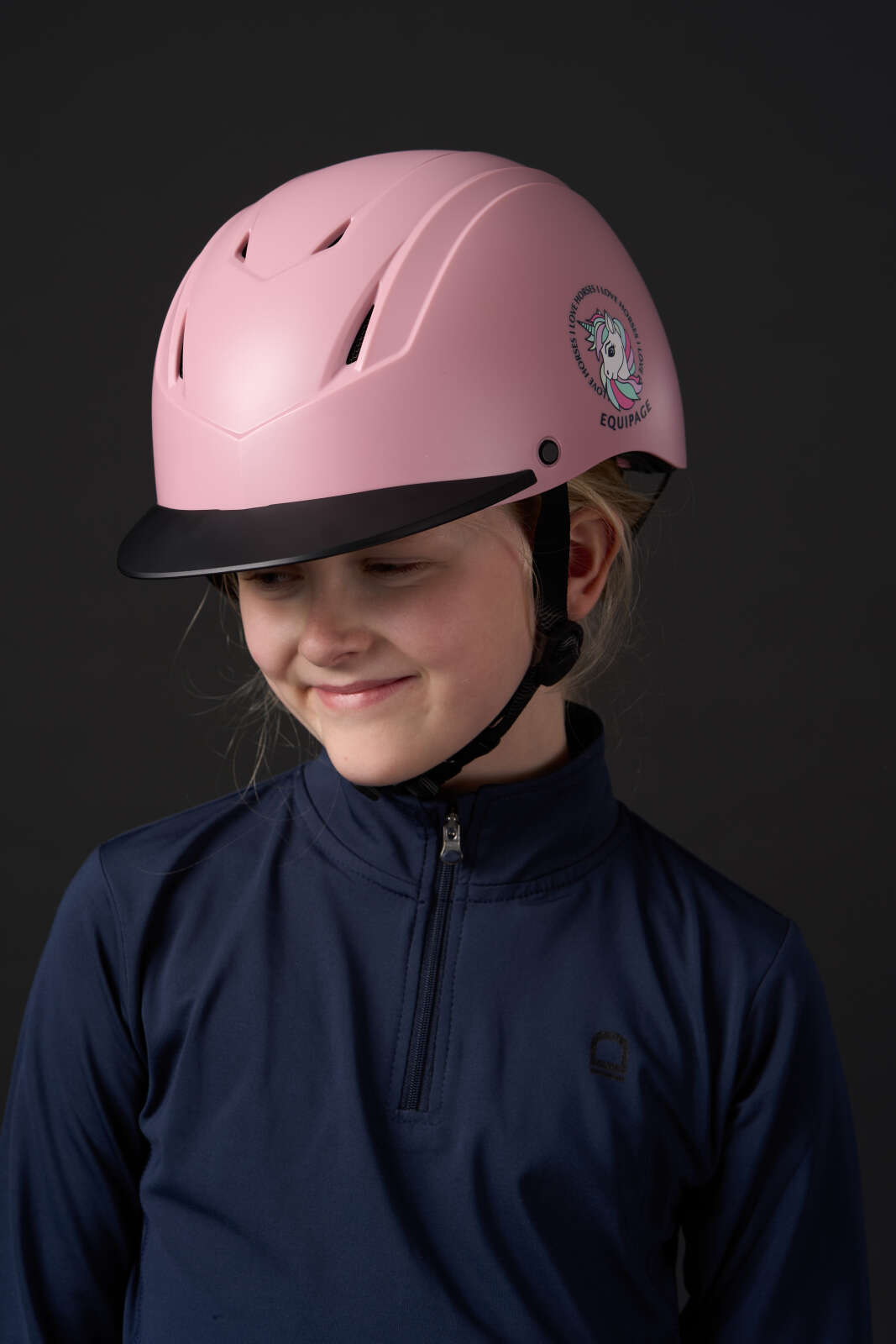 Equipage Vilma Riding helmet, rosa