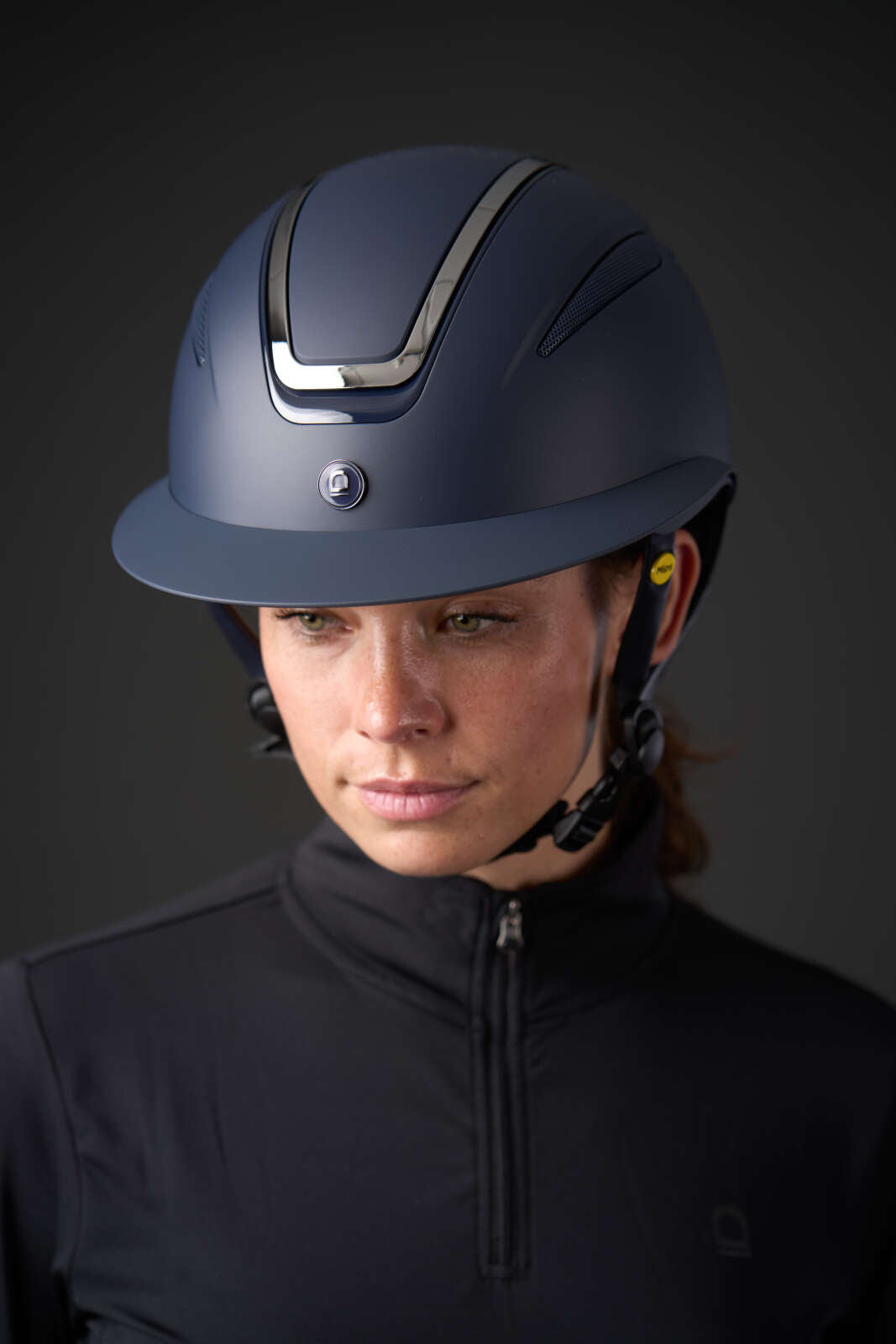 Equipage Mips Guardian riding helmet Matt Plain