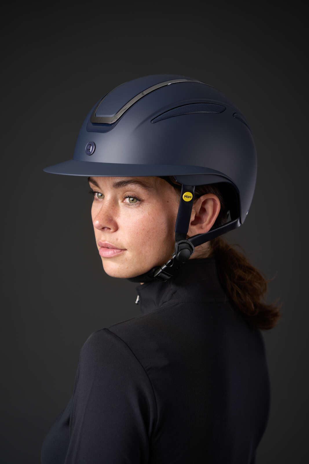 Equipage Mips Guardian riding helmet Matt Plain