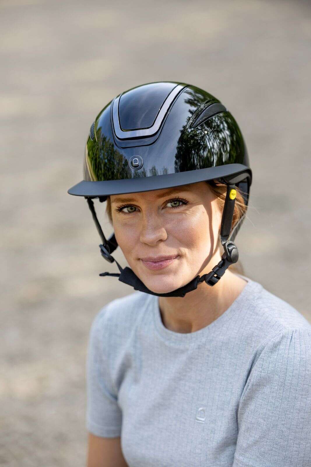 Equipage Mips Guardian ridehjelm Glossy Plain